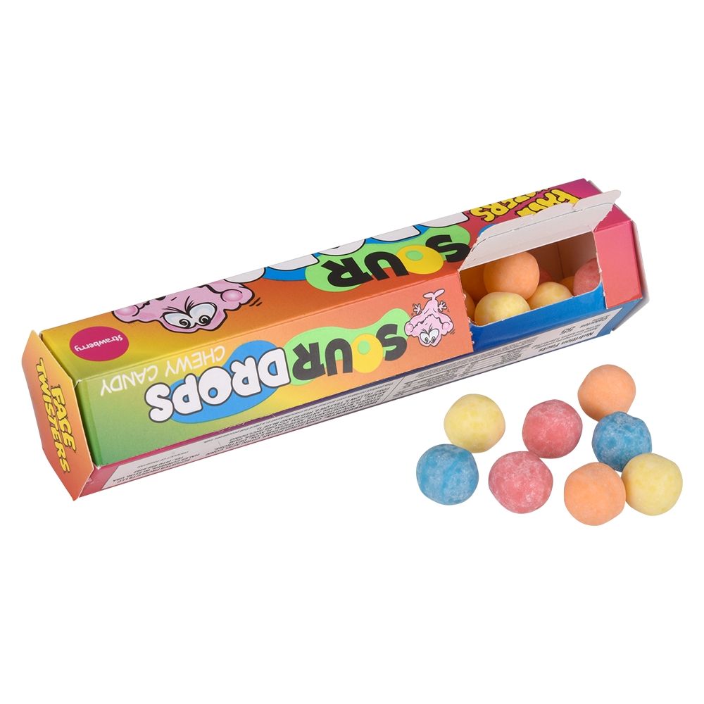 Wholesale Footwear Ft Sour Drops Chewy Candy