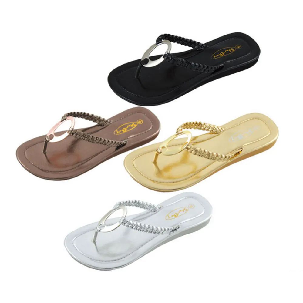 Wholesale Footwear Womens Flip Flop Assorted Color