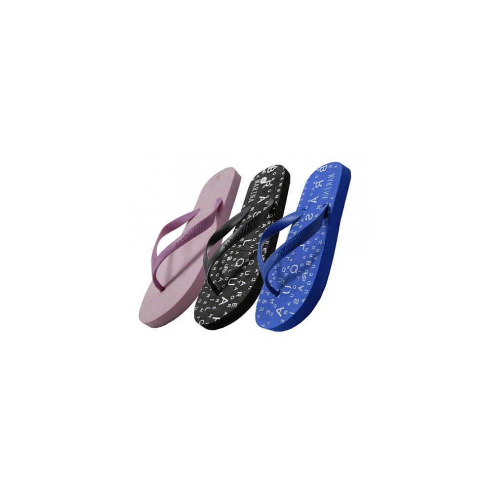 Wholesale Footwear Women's Letter Print In Sole Flip Flop
