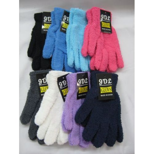Wholesale Footwear Ladies Super Fuzzy Glove