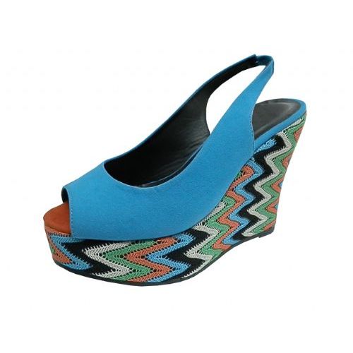 Wholesale Footwear Ladies 4.5" Open Toe Wedge