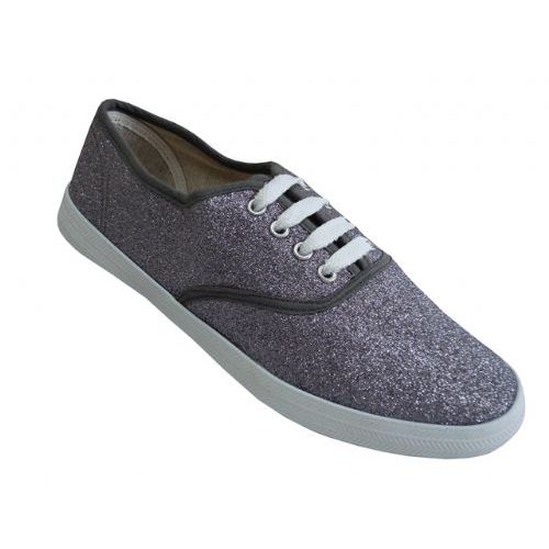 Wholesale Footwear Lady Glitter Shoe