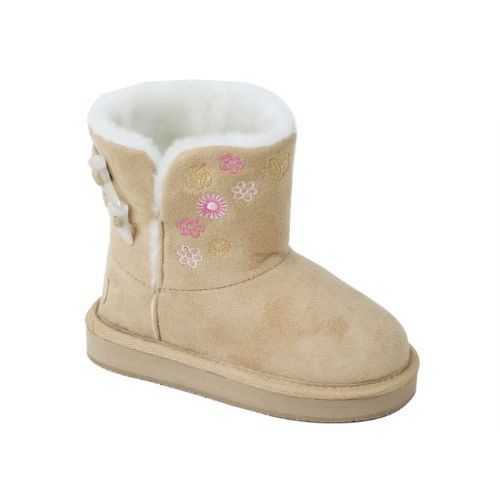Wholesale Footwear Girls Boots Beige Color