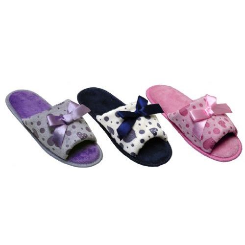 Wholesale Footwear Heart And Bow Slipper