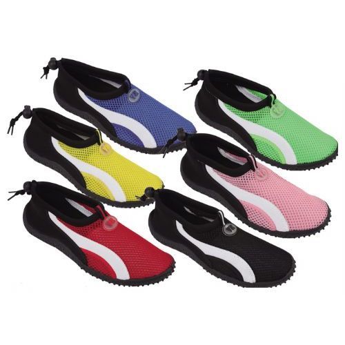 Wholesale Footwear Ladies' Aqua Socks Assorted Colors