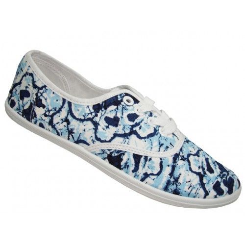 Wholesale Footwear Women's Print Canvas Shoes