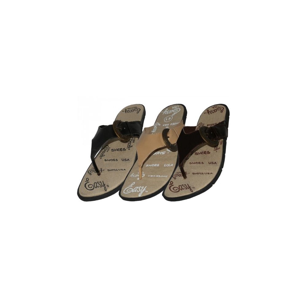 Wholesale Footwear Men's Easy Sport Flip Flops