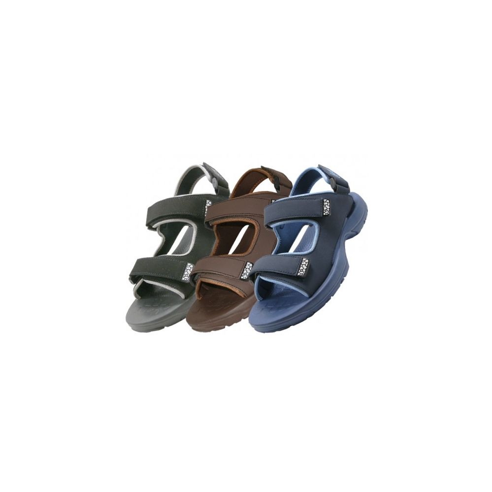 Wholesale Footwear Men's Velcro Strap Sandals