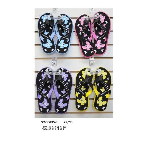 Wholesale Footwear Ladies Printed Flip Flop