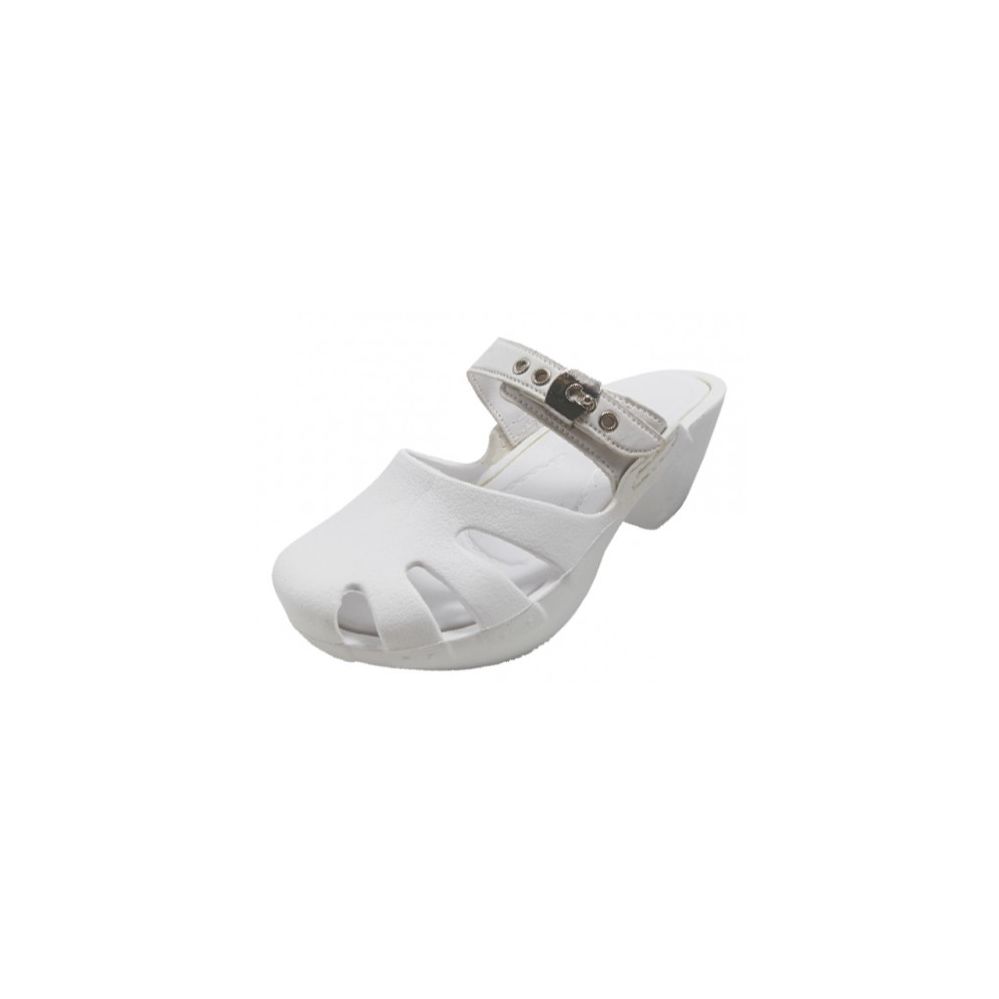 Wholesale Footwear Girls' Wedge Clogs In White