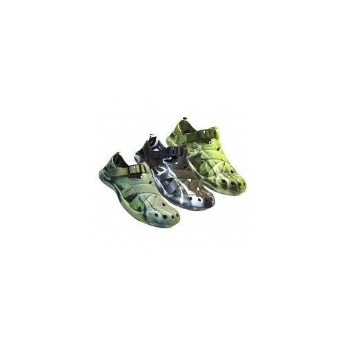 Wholesale Footwear Men's Camouflage Velcro Sandals