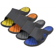 Wholesale Footwear Men's Sport Slide Sandals