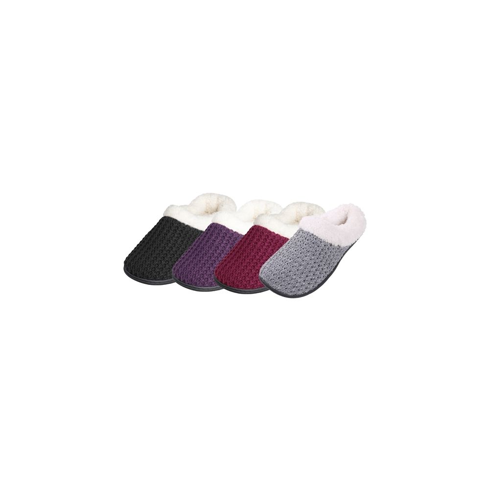 Wholesale Footwear Isadora" Womens Sweater Slippers