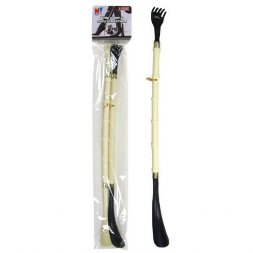 Wholesale Footwear Shoehorn 2in1 Long 2pk