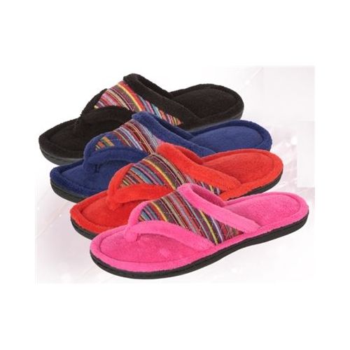 Wholesale Footwear Terry Womens Thong Slipper