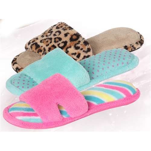 Wholesale Footwear Women's Pattern Plush Slipper