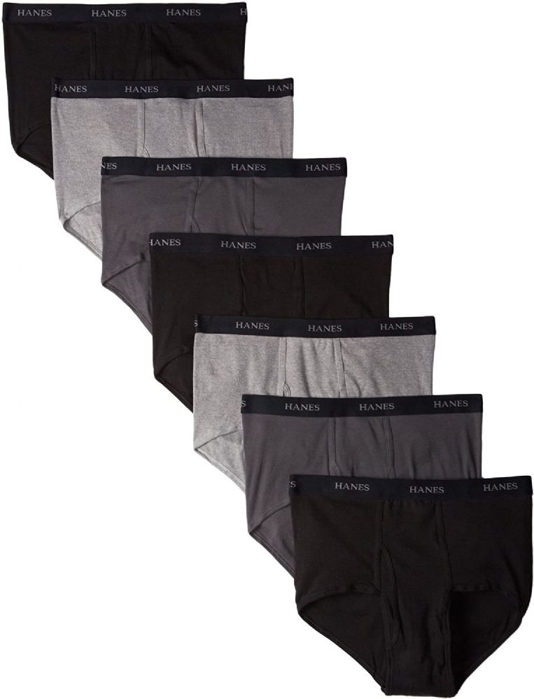 Wholesale Footwear Hanes Mens Assorted Colors Briefs Size Medium