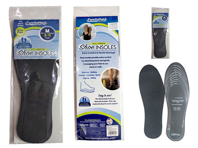 Wholesale Footwear 1 Pair Full Length Mesh Shoe Insole
