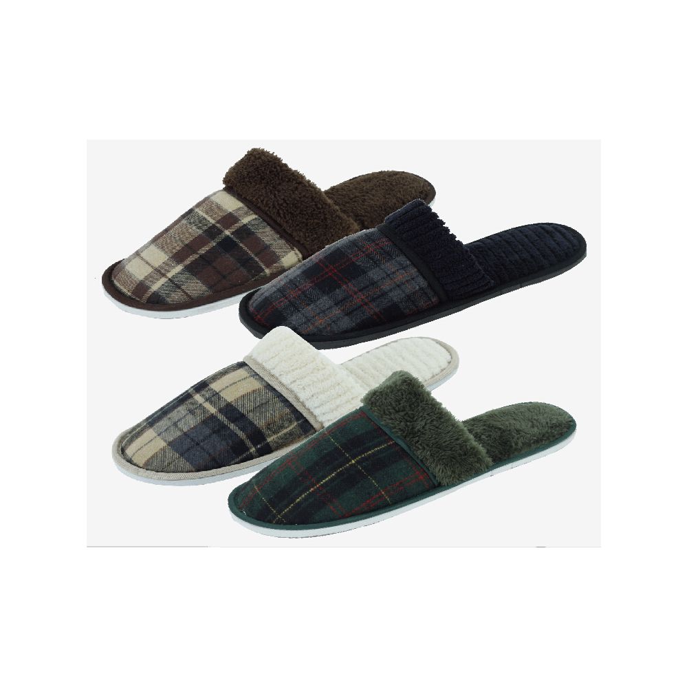 Wholesale Footwear Men's Slippers Assorted Color