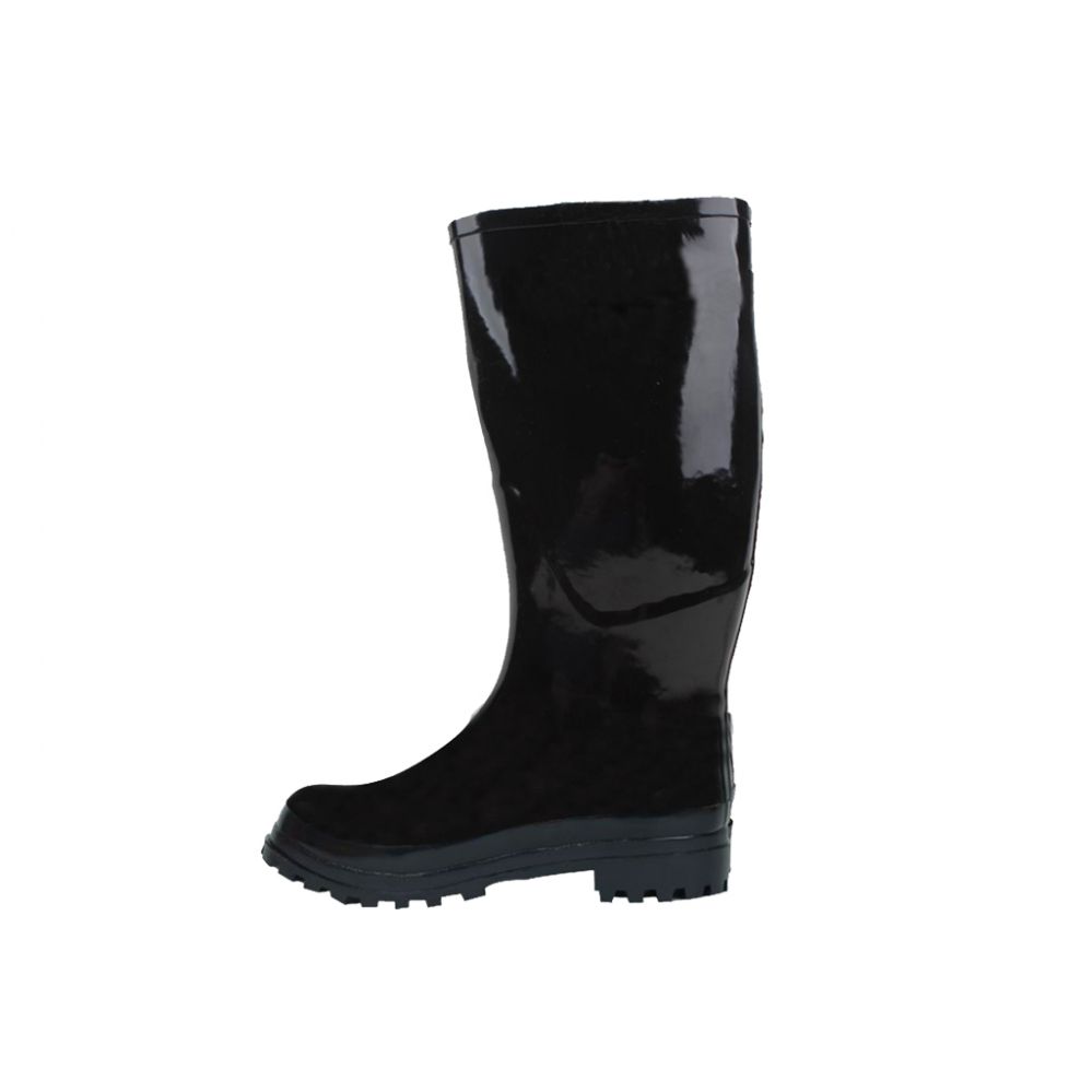 Wholesale Footwear Men's Rubber Rain Boots Black