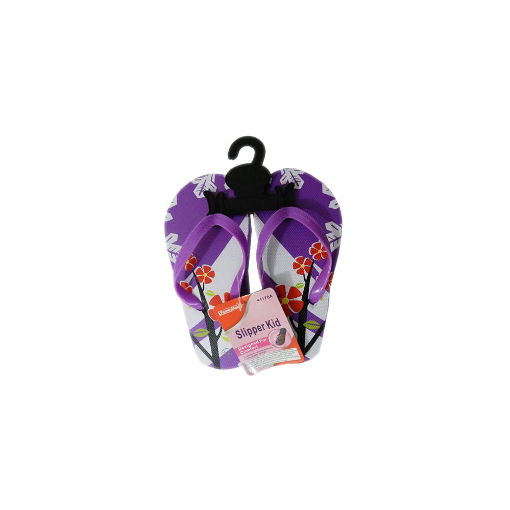 Wholesale Footwear Girls Assorted Print Flip Flops