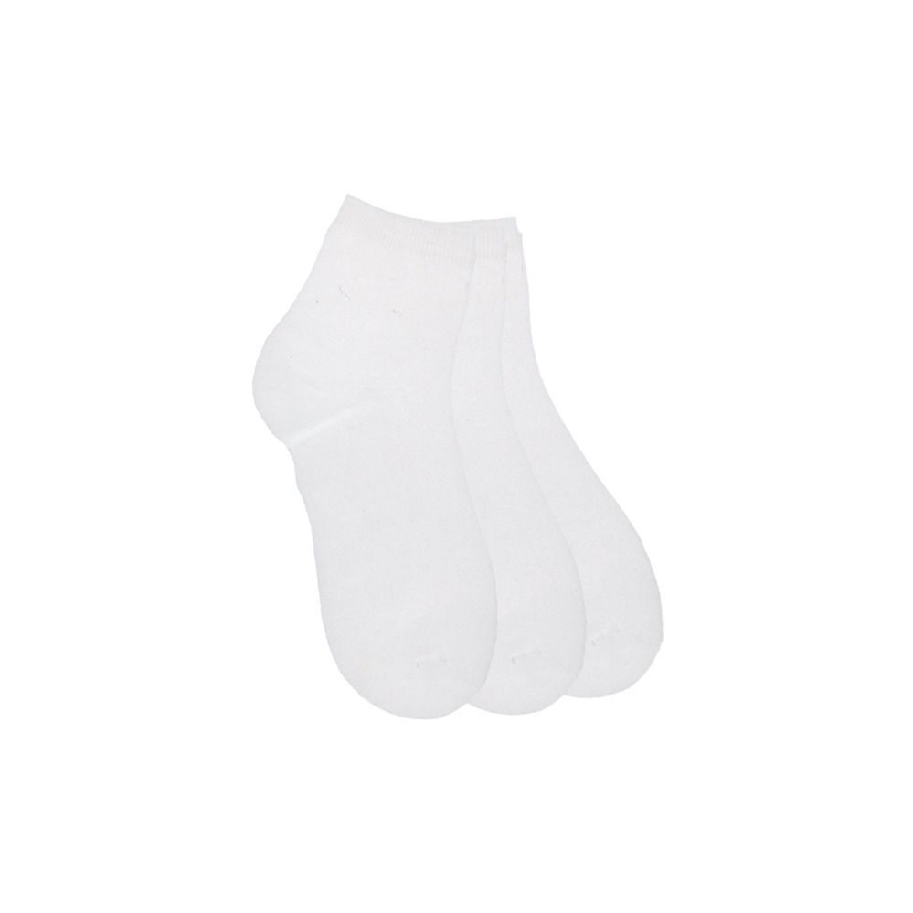 Wholesale Footwear Women's Tipi Toe White Ankle Socks