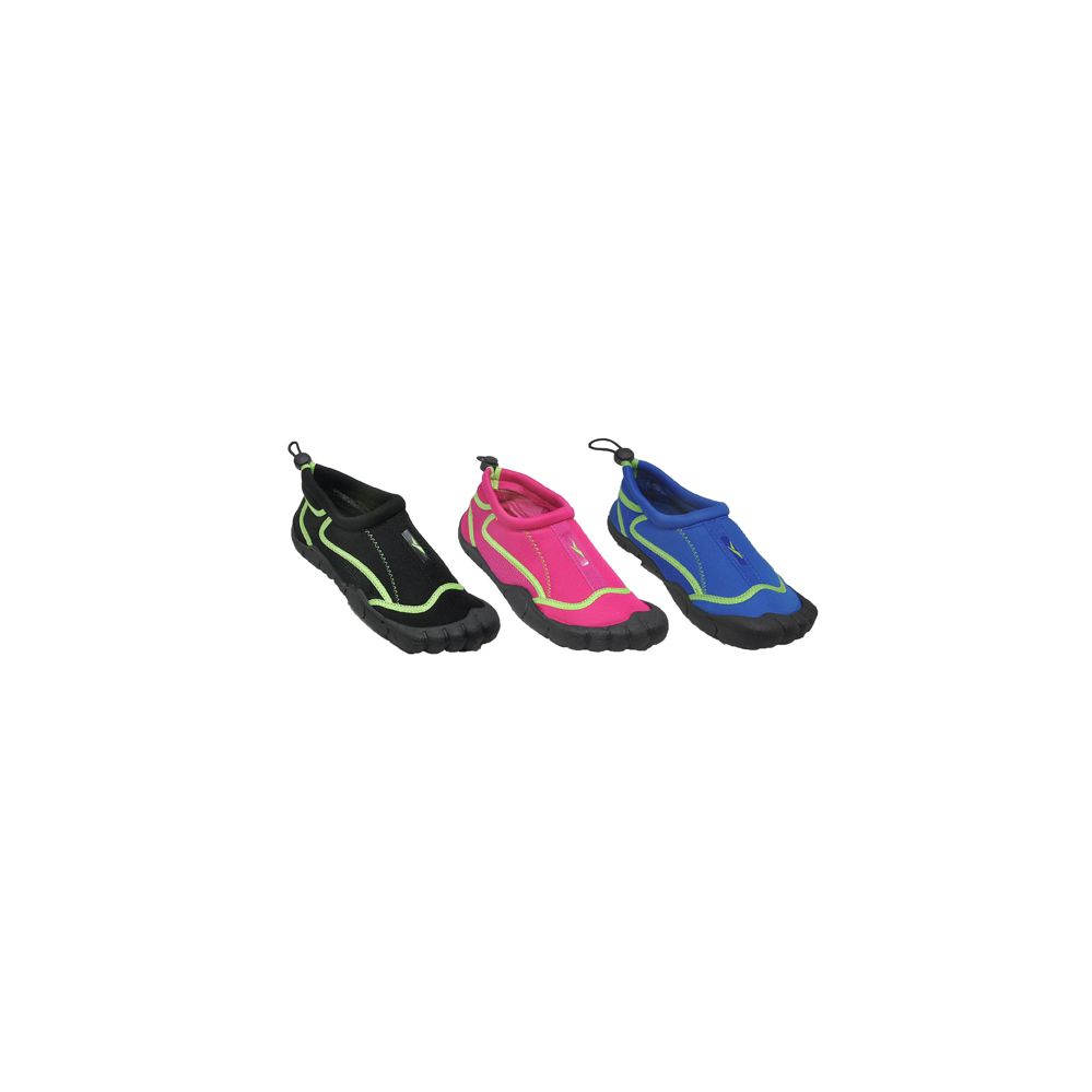 Wholesale Footwear Woman's Aqua Shoes With Footie