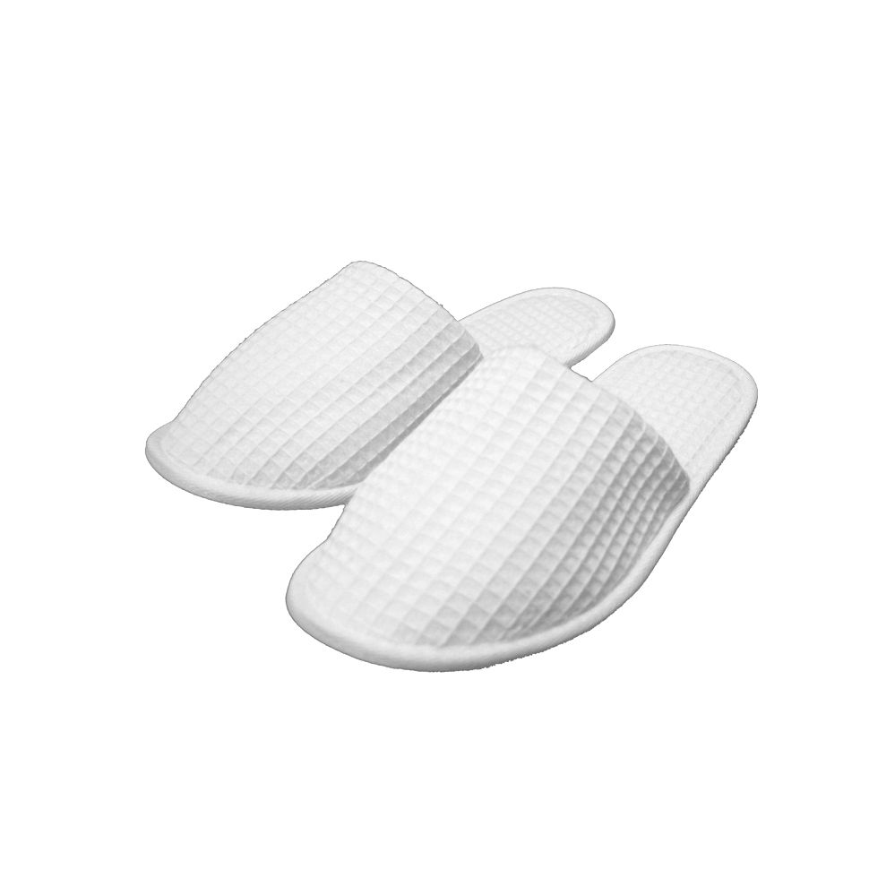 Wholesale Footwear Waffle House/spa Slippers White Close Wholesale | Distributor