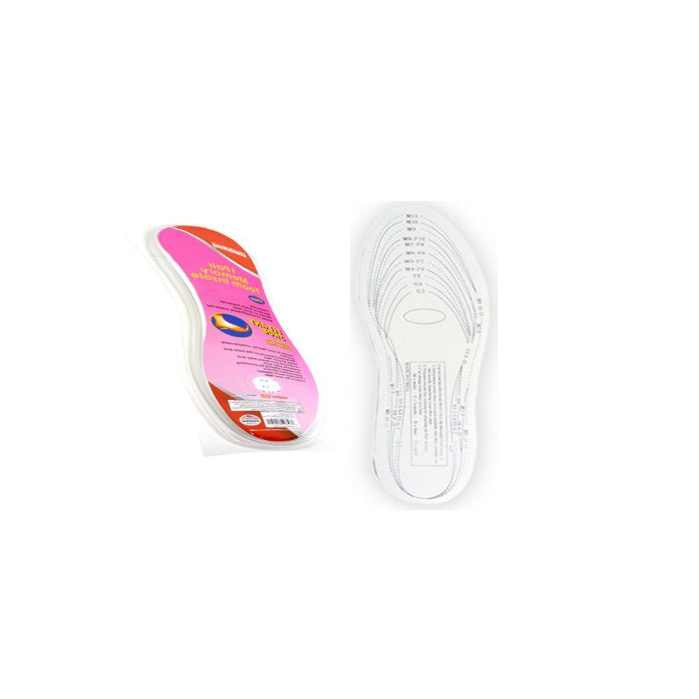 Wholesale Footwear 1 Pair Women's Memory Foam Insoles