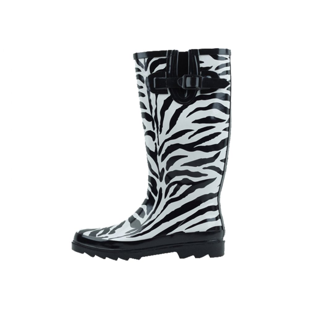 Wholesale Footwear Womans Rubber Rain Boots (13 Inches Tall)
