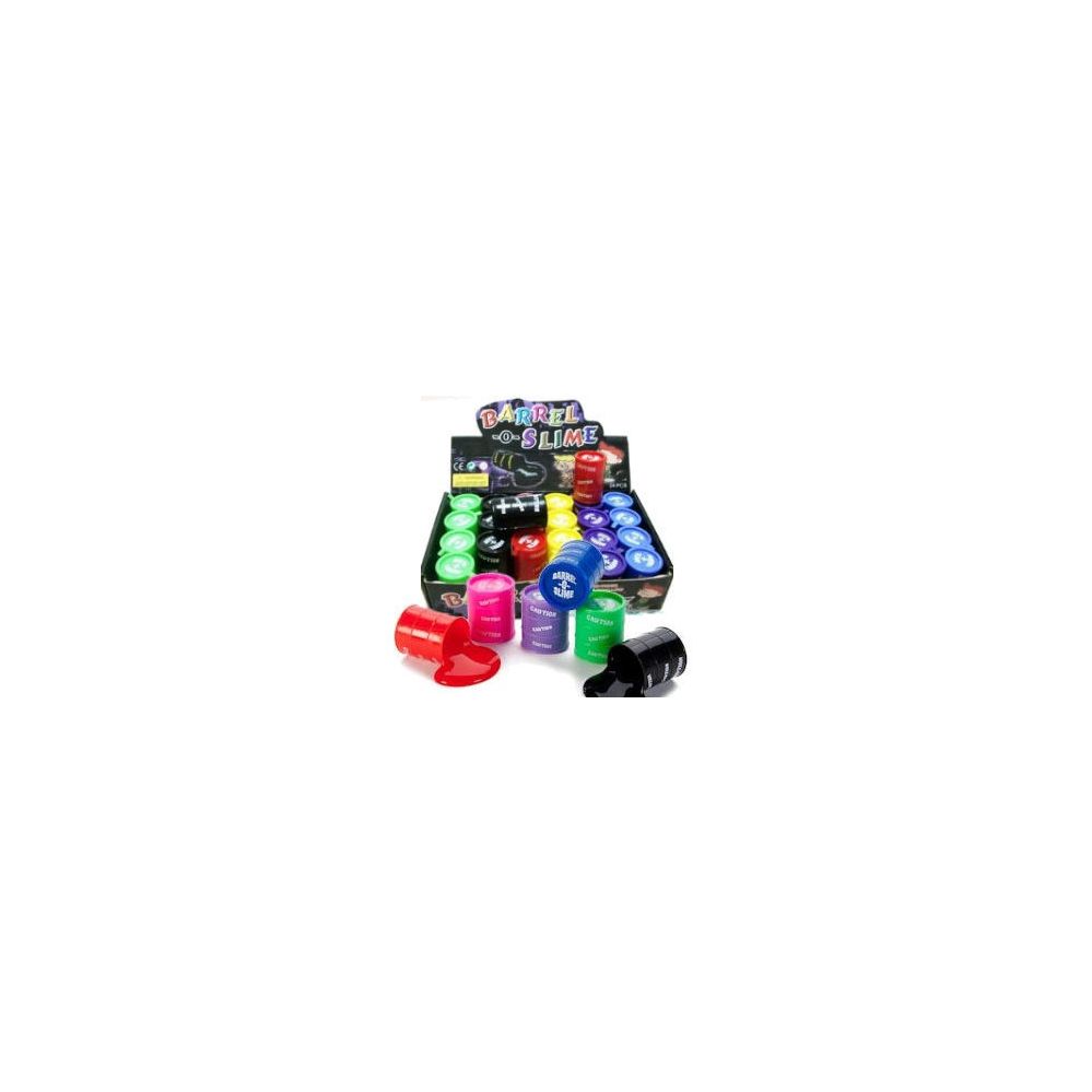 Wholesale Footwear Colored BarreL-O-Slime.