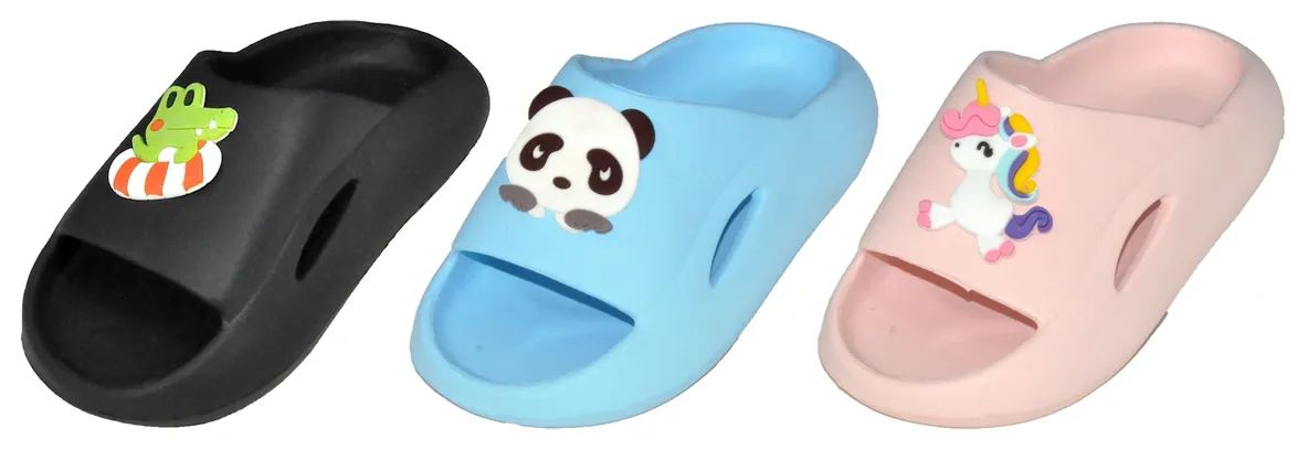 Wholesale Footwear Kids Assorted Slides