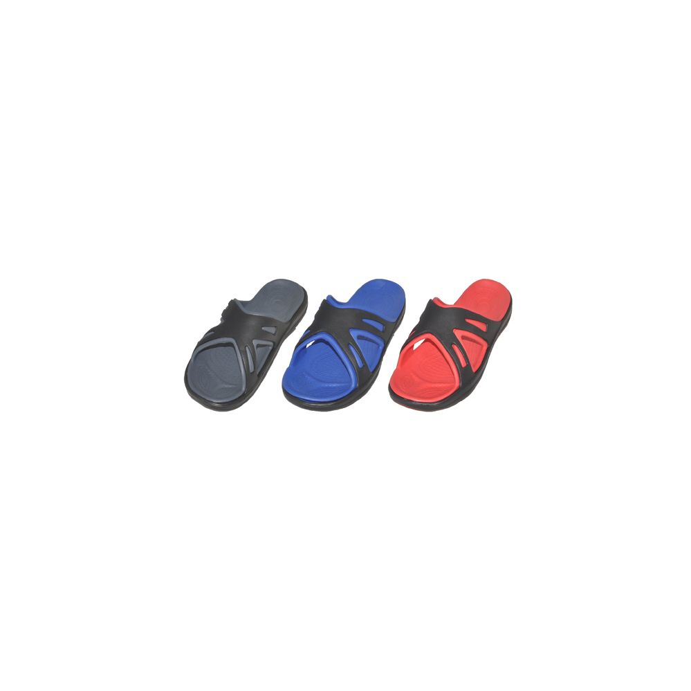 Wholesale Footwear Mens Slide In Slipper Assorted Colors
