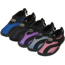Wholesale Footwear Children's "wave" Aqua Socks In Assorted Colors