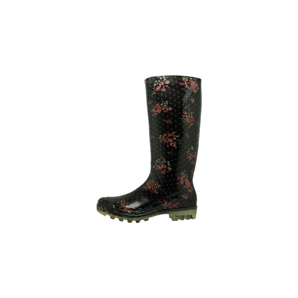 Wholesale Footwear Women's Ditsy Floral Printed Rain Boots