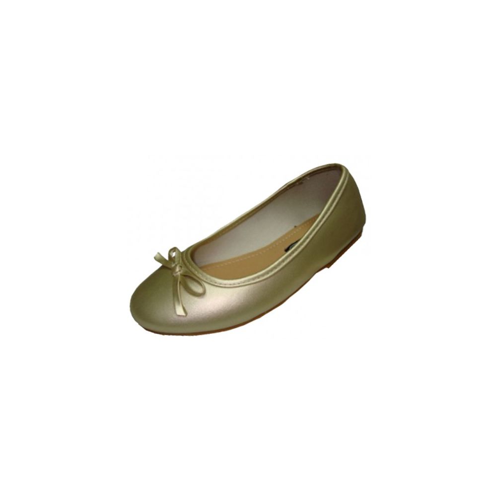 Wholesale Footwear Children's Ballerina Shoes Gold Color Only
