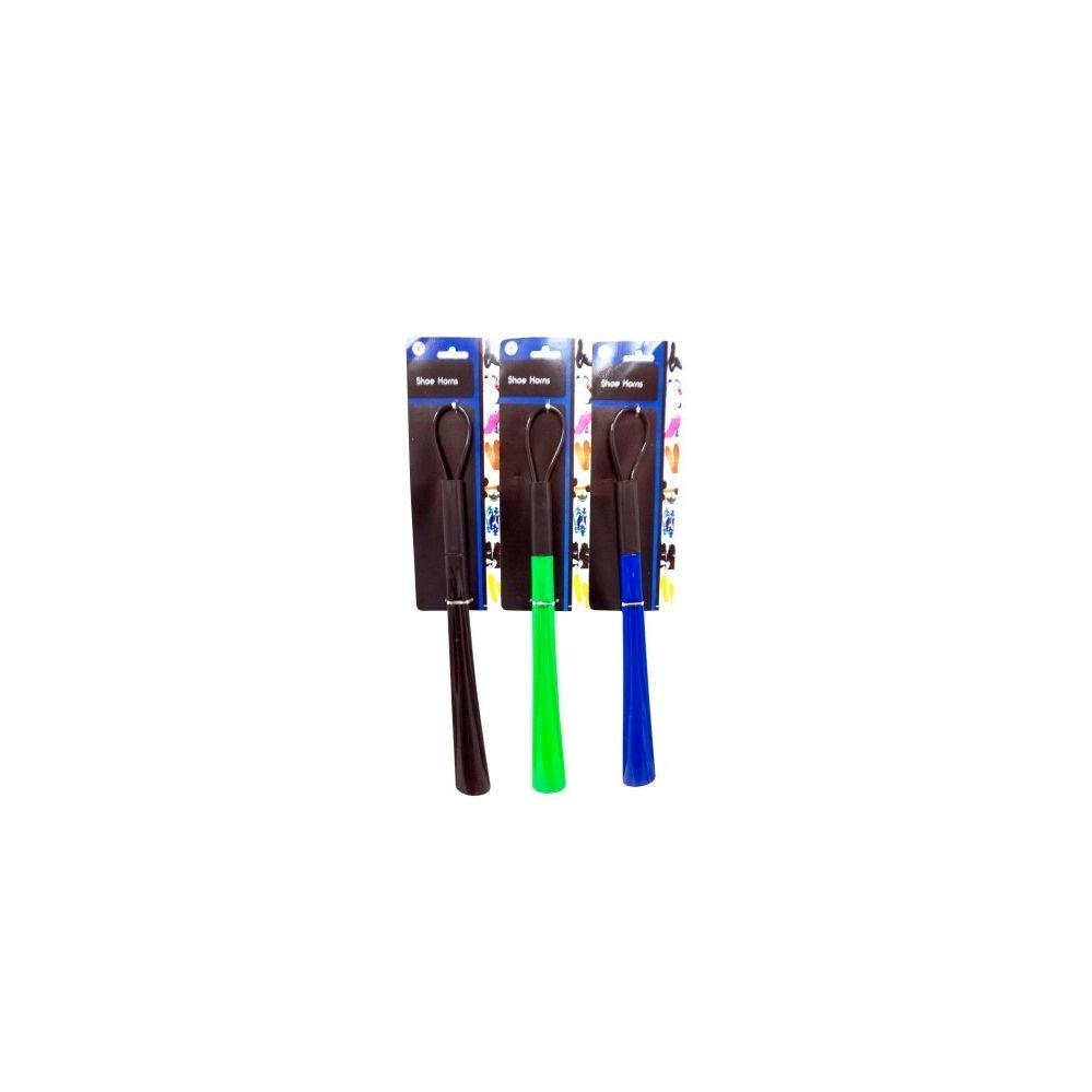 Wholesale Footwear Plastic Shoe Horn 47cm Asst Colors