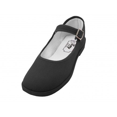 Wholesale Footwear Girls' Cotton Mary Jane Shoes (black Color Only)