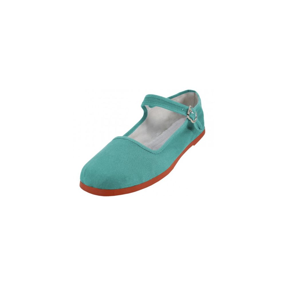 Wholesale Footwear Women's Canvas Classic Mary Janes (lagoon Color Only)