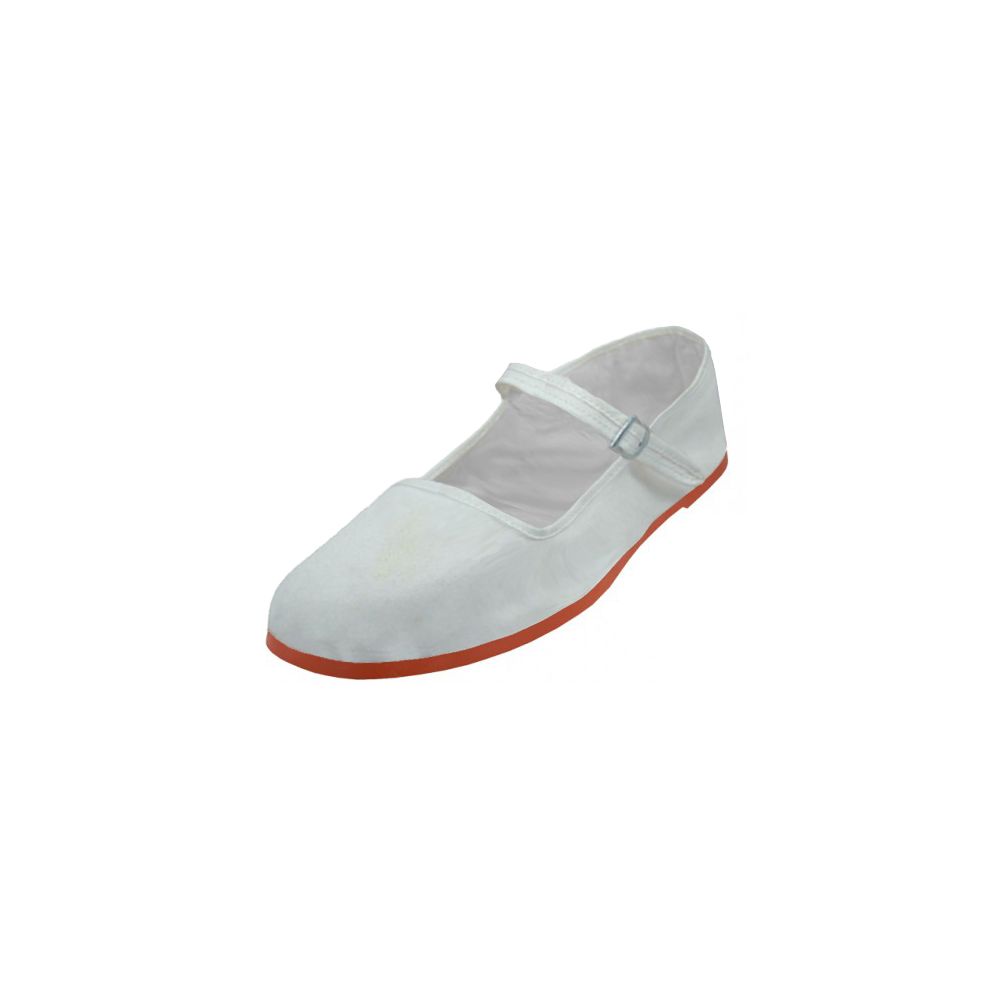 Wholesale Footwear Girl's Classic Cotton Mary Jane Shoes( White Color Only)