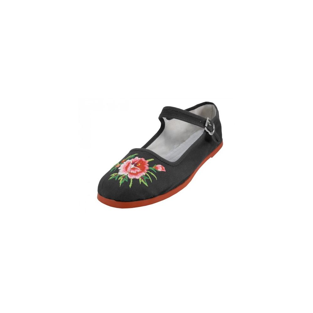 Wholesale Footwear Girl's Classic Embroidery Mary Janes