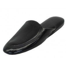 Wholesale Footwear Men's Soft Vinyl Close Toe Open Back House Slipper