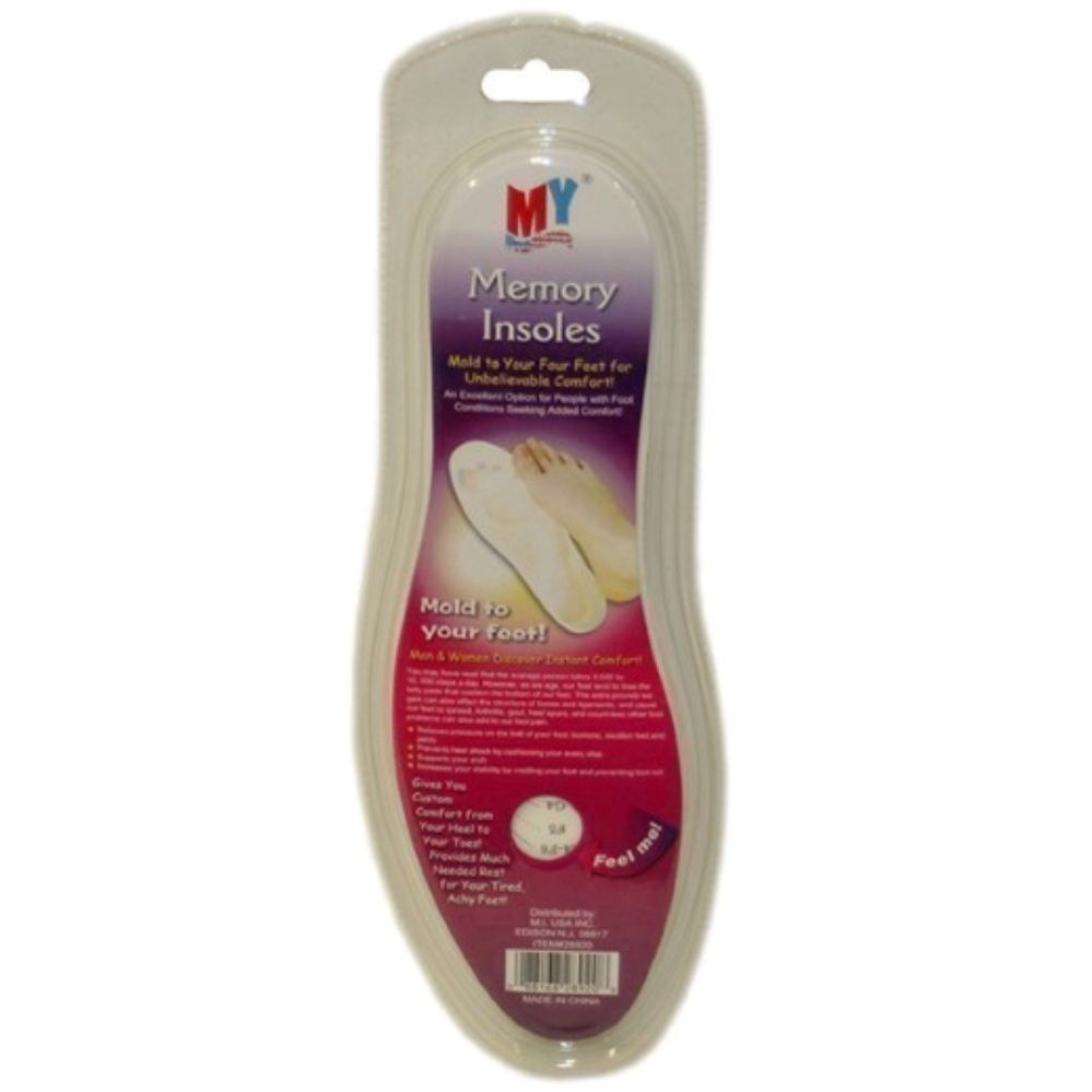 Wholesale Footwear 48 Memory Foam Insole