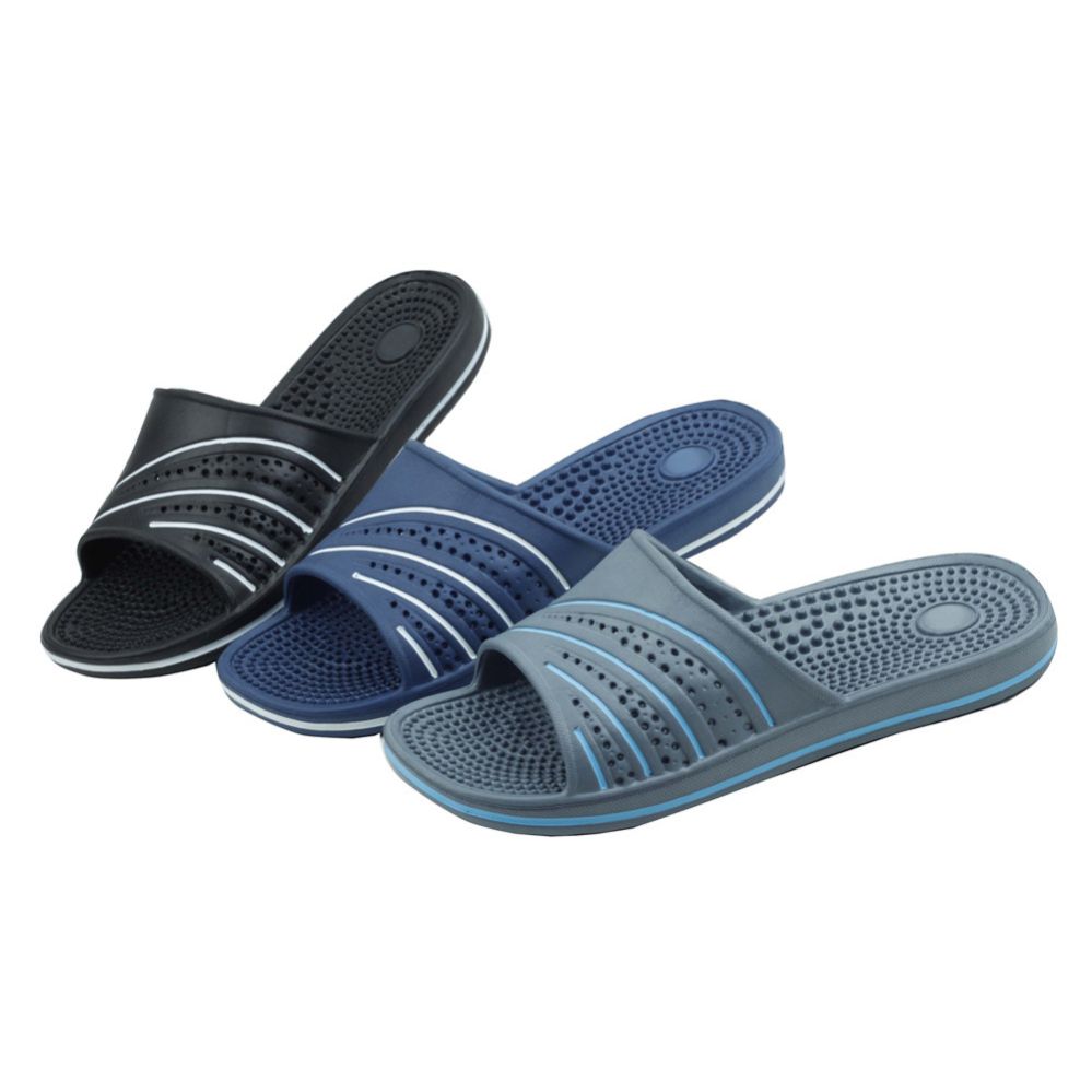 Wholesale Footwear Men's Shower And Massage Slippers