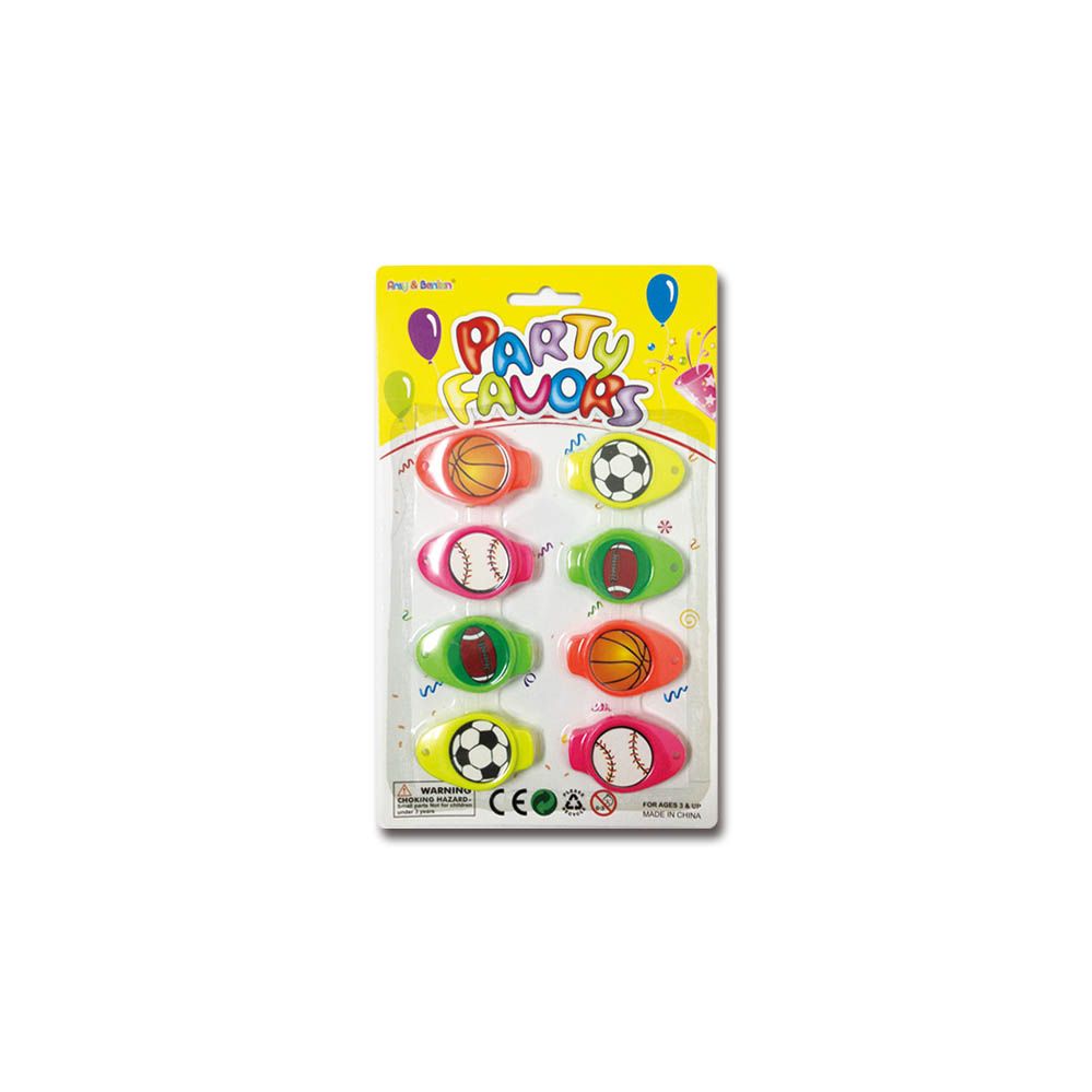Wholesale Footwear Party Favors Whistles