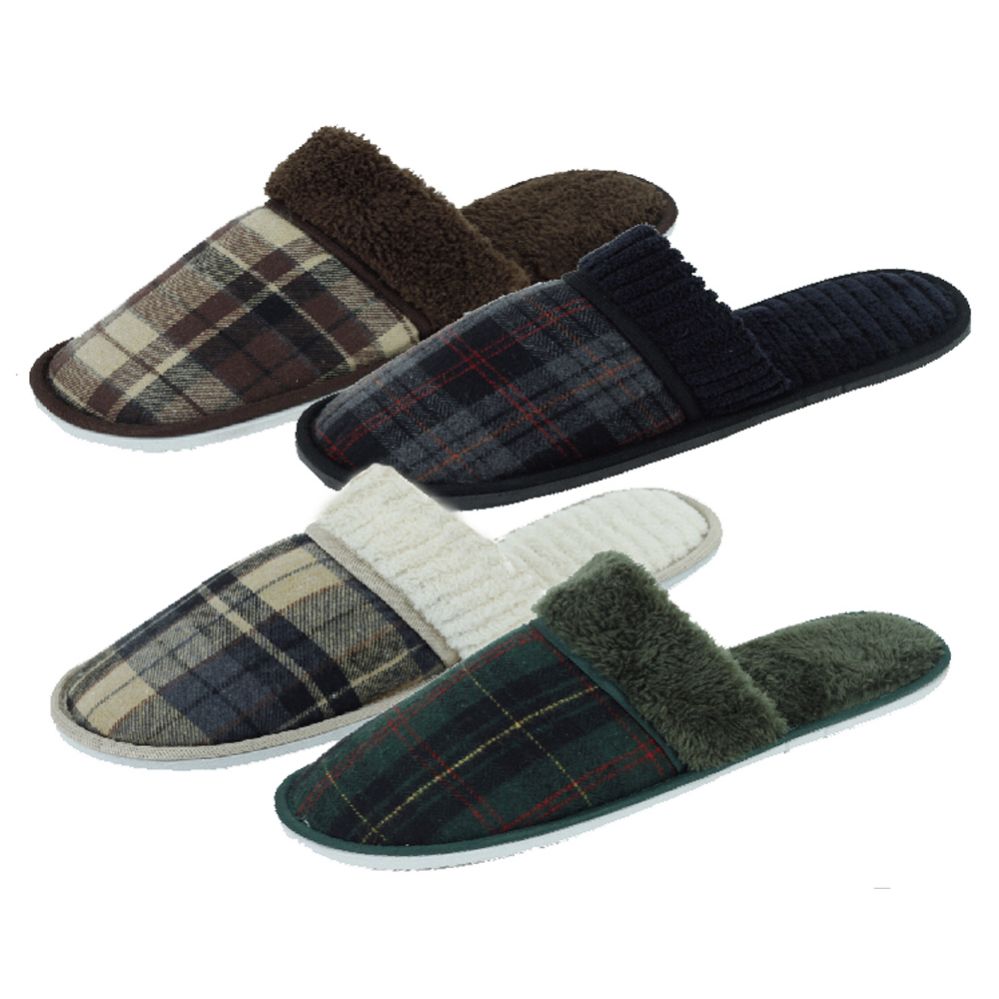 Wholesale Footwear Mens House Slippers - at - buywholesalefootwear.com