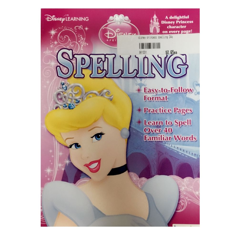 Wholesale Footwear Disney Princess Spelling