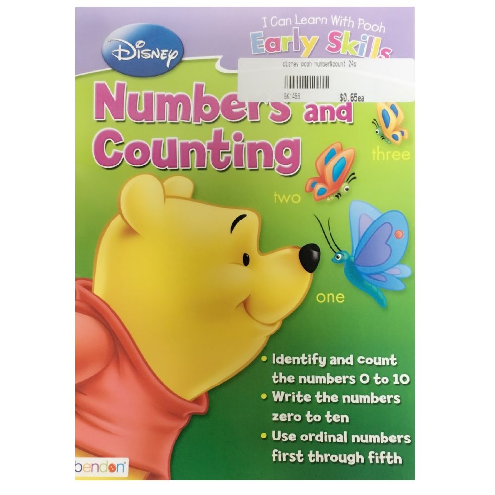Wholesale Footwear Disney Pooh Number&count