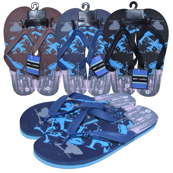 Wholesale Footwear Men Slippers Assorted Colors