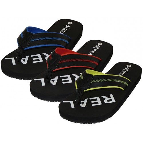 Wholesale Footwear Men's "real" Sport Thong Sandals